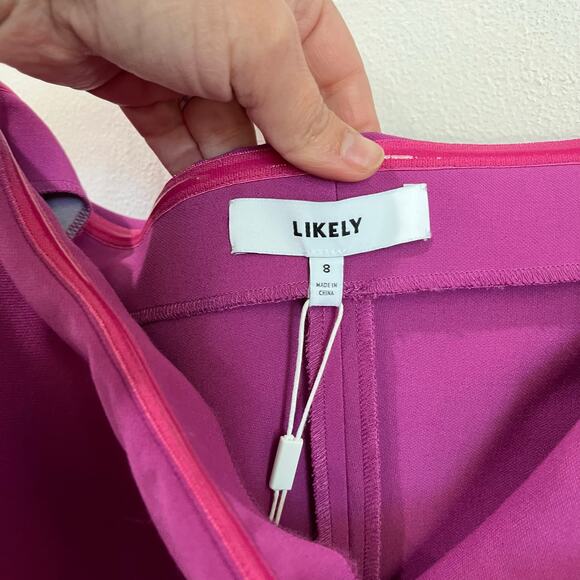 Likely Driggs Strapless Ruffled Pencil Dress in Color Deor Size 8 - Picture 10 of 13